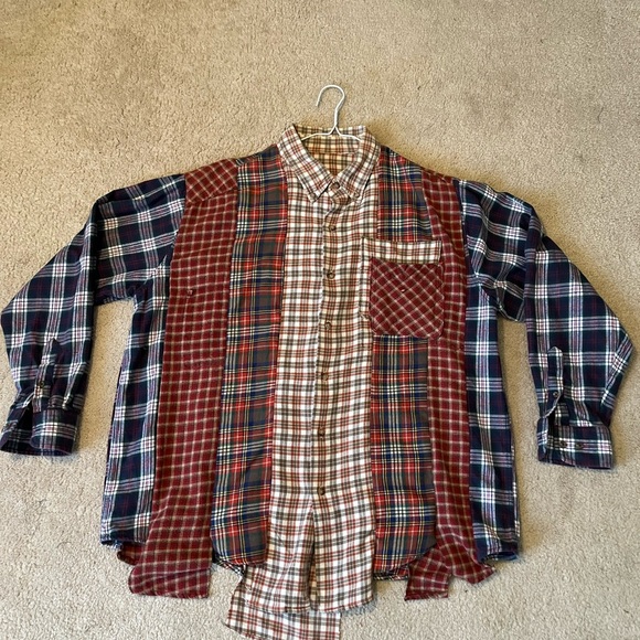Oversized Men’s and Women’s custom flannel
